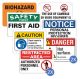 Safety Signage Kit for Crematories (9 pcs)