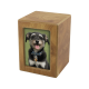 MDF Natural Photo Pet Urn - 40 ci
