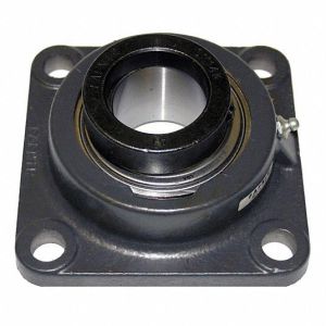 Flange-mounted drive shaft bearing